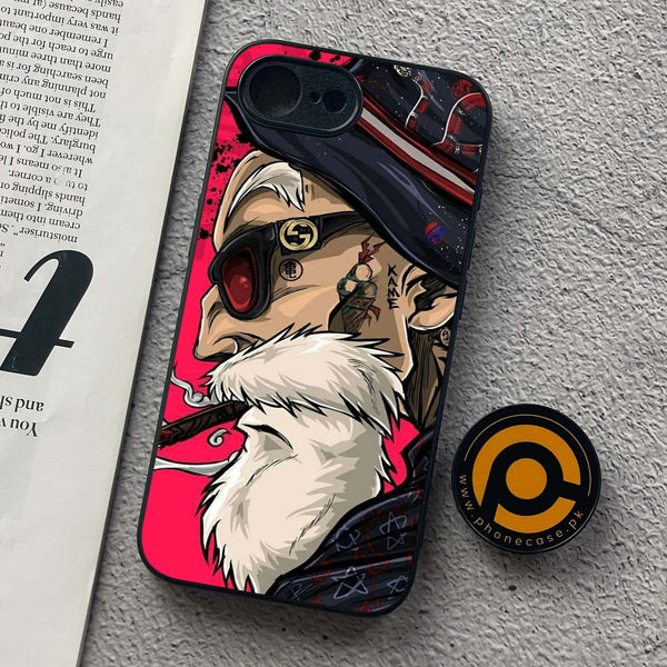 iPhone 16e - Master Roshi - Premium Metal  Printed soft Bumper shock Proof Case