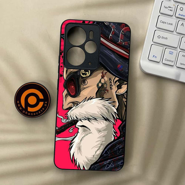 Realme 14 5G - Master Roshi - Premium Metal Printed soft Bumper Shock Proof Case