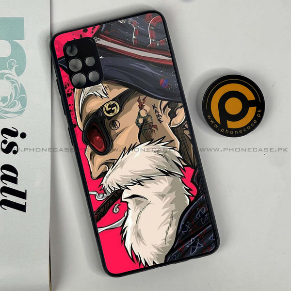Samsung Galaxy A51 - Master Roshi - Premium Printed Glass soft Bumper Shock Proof Case