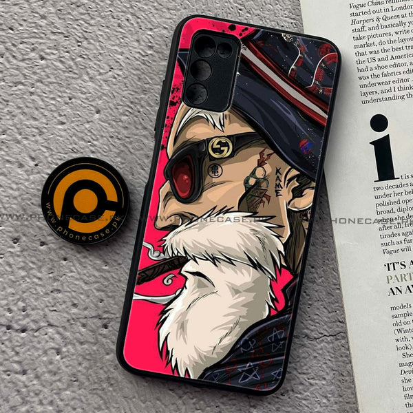 Samsung Galaxy A03s -   Master Roshi- Premium Printed Metal soft Bumper shock Proof Case