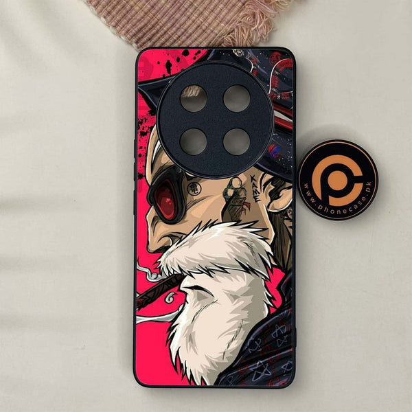 Honor X9c 5G - Master Roshi - Premium Metal Printed soft Bumper shock Proof Case