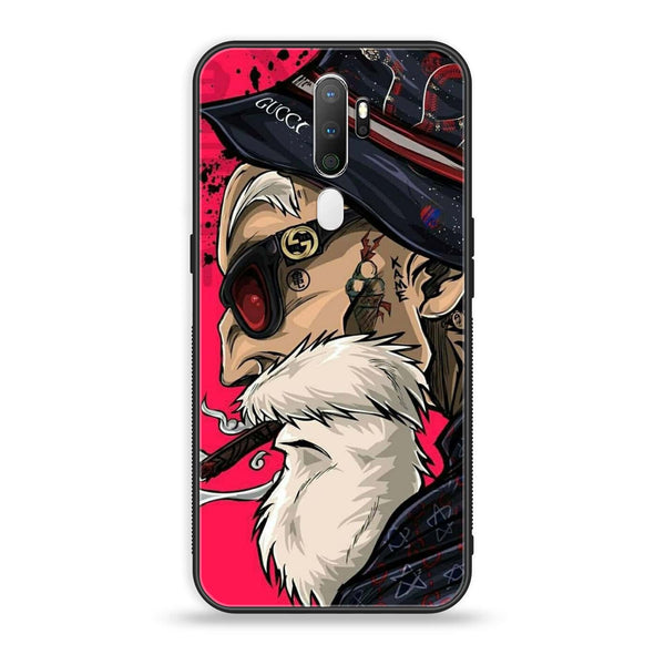 OPPO A5 2020 - Master Roshi -  Premium Printed Metal soft Bumper shock Proof Case CS-40448