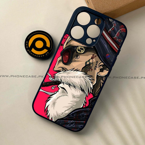 iPhone 16 Pro - Master Roshi - Premium Printed Glass soft Bumper shock Proof Case