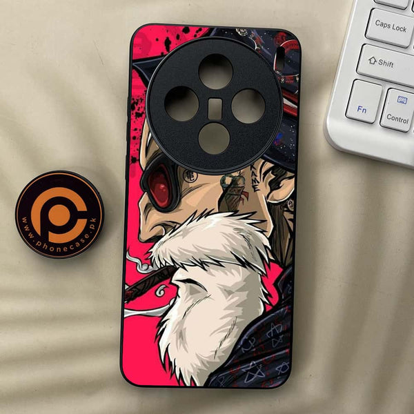 Vivo X200 - Master Roshi - Premium Metal  Printed soft Bumper shock Proof Case