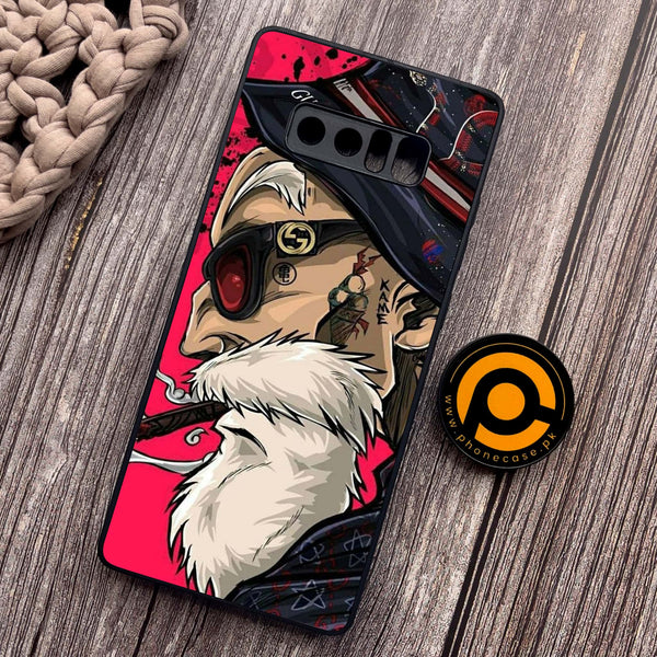 Samsung Galaxy Note 8 - Master Roshi - Premium Metal Printed soft Bumper shock Proof Case