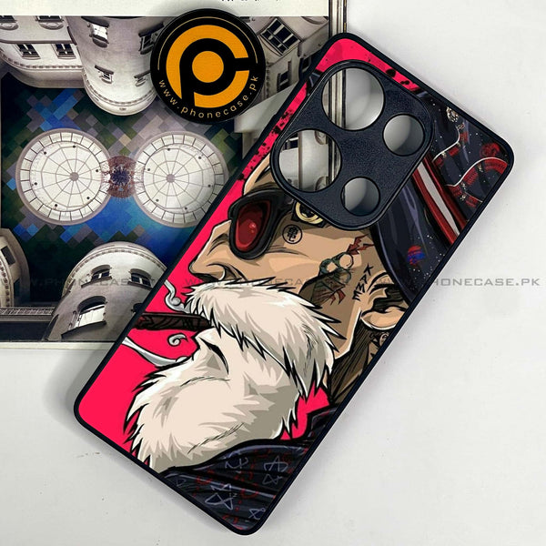 Redmi Note 13 Pro 4G - Master Roshi - Premium Metal Printed soft Bumper shock Proof Case