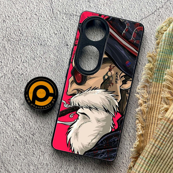 Vivo S19 Pro - Master Roshi - Premium Metal Printed soft Bumper shock Proof Case