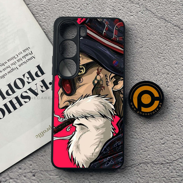 Vivo V40 Lite (IDN) - Master Roshi - Premium Metal Printed soft Bumper Shock Proof Case