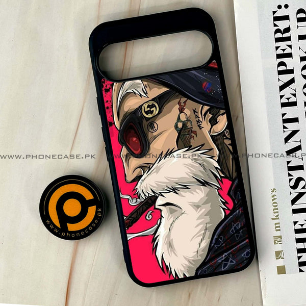 Google Pixel 9 Pro XL - Master Roshi - Premium Metal Printed soft Bumper Shock Proof Case CS-42947