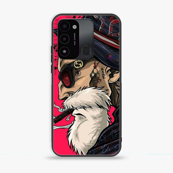 Tecno Spark Go 2022/Tecno Spark 8C - Master Roshi - Premium Metal  Printed soft Bumper shock Proof Case CS-27400 CS-29649