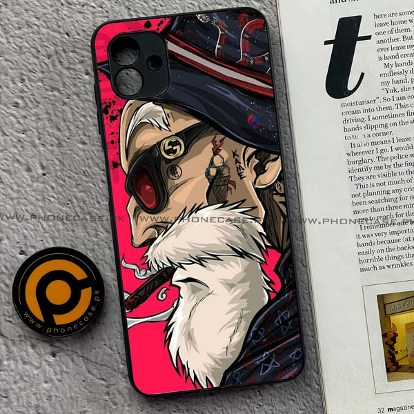 Samsung Galaxy A04 - Master Roshi - Premium Printed Metal soft Bumper Shock Proof Case CS-49476