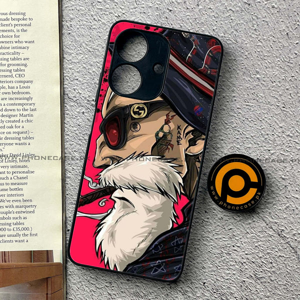 Realme Note 60 - Master Roshi - Premium Printed Metal Soft Case