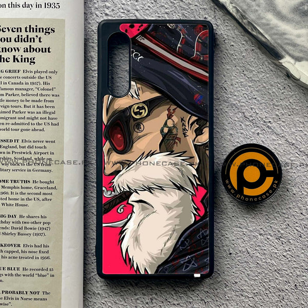 LG G9 - Master Roshi - Premium Metal Printed soft Bumper shock Proof Case