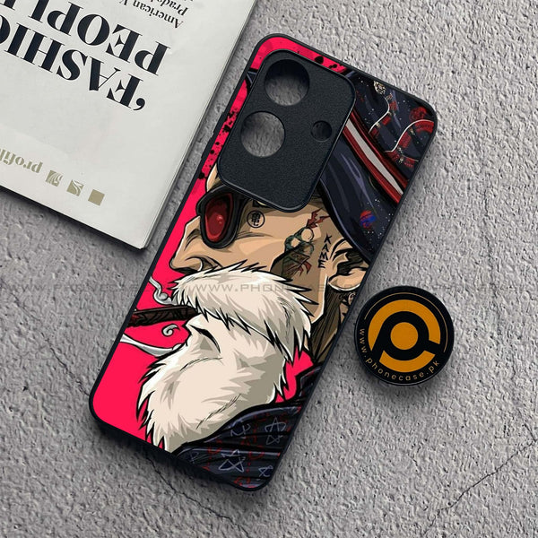 Realme Note 60x - Master Roshi - Premium Metal  Printed soft Bumper shock Proof Case