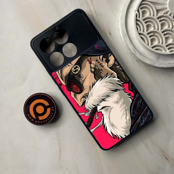 Xiaomi Poco F6 Pro - Master Roshi - Premium Metal Printed soft Bumper shock Proof Case