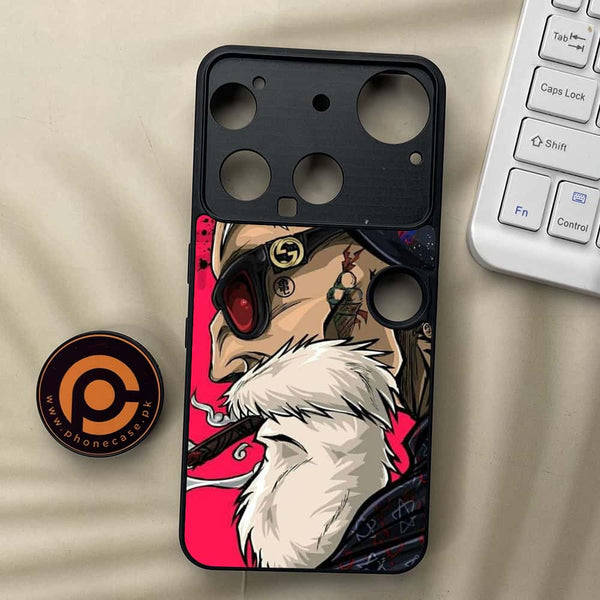 Nothing Phone 3 - Master Roshi - Premium Metal Printed soft Bumper shock Proof Case