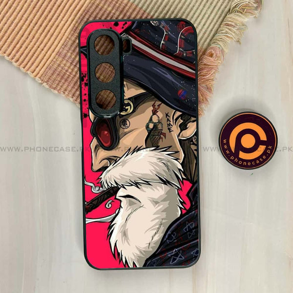 Infinix Hot 60i - Master Roshi - Premium Metal Printed soft Bumper shock Proof Case