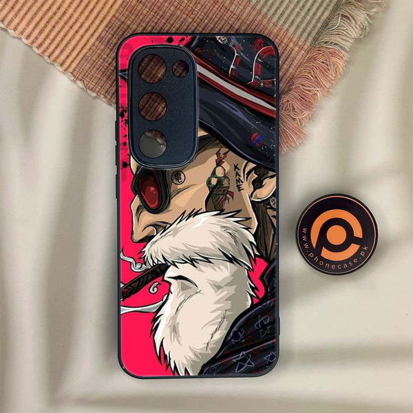 Tecno Spark 40 Pro Plus - Master Roshi - Premium Metal Printed soft Bumper shock Proof Case