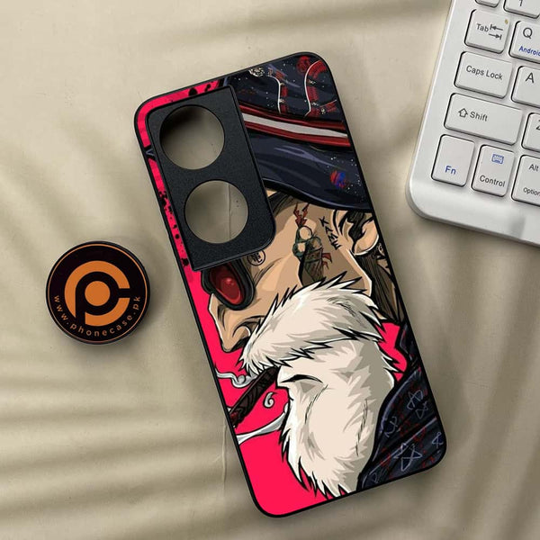Honor x7b - Master Roshi - Premium Metal Printed soft Bumper shock Proof Case