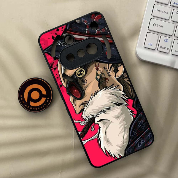 Nothing Phone 3a - Master Roshi - Premium Metal Printed soft Bumper shock Proof Case