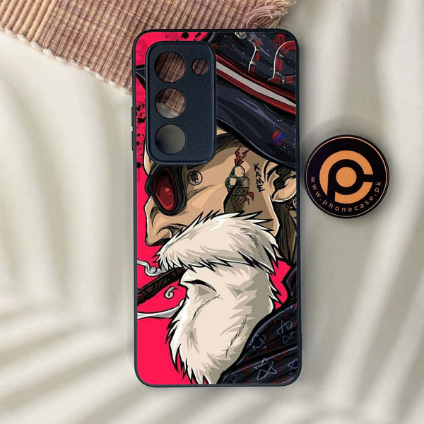 Oppo A5 2025 - Master Roshi - Premium Metal Printed soft Bumper shock Proof Case