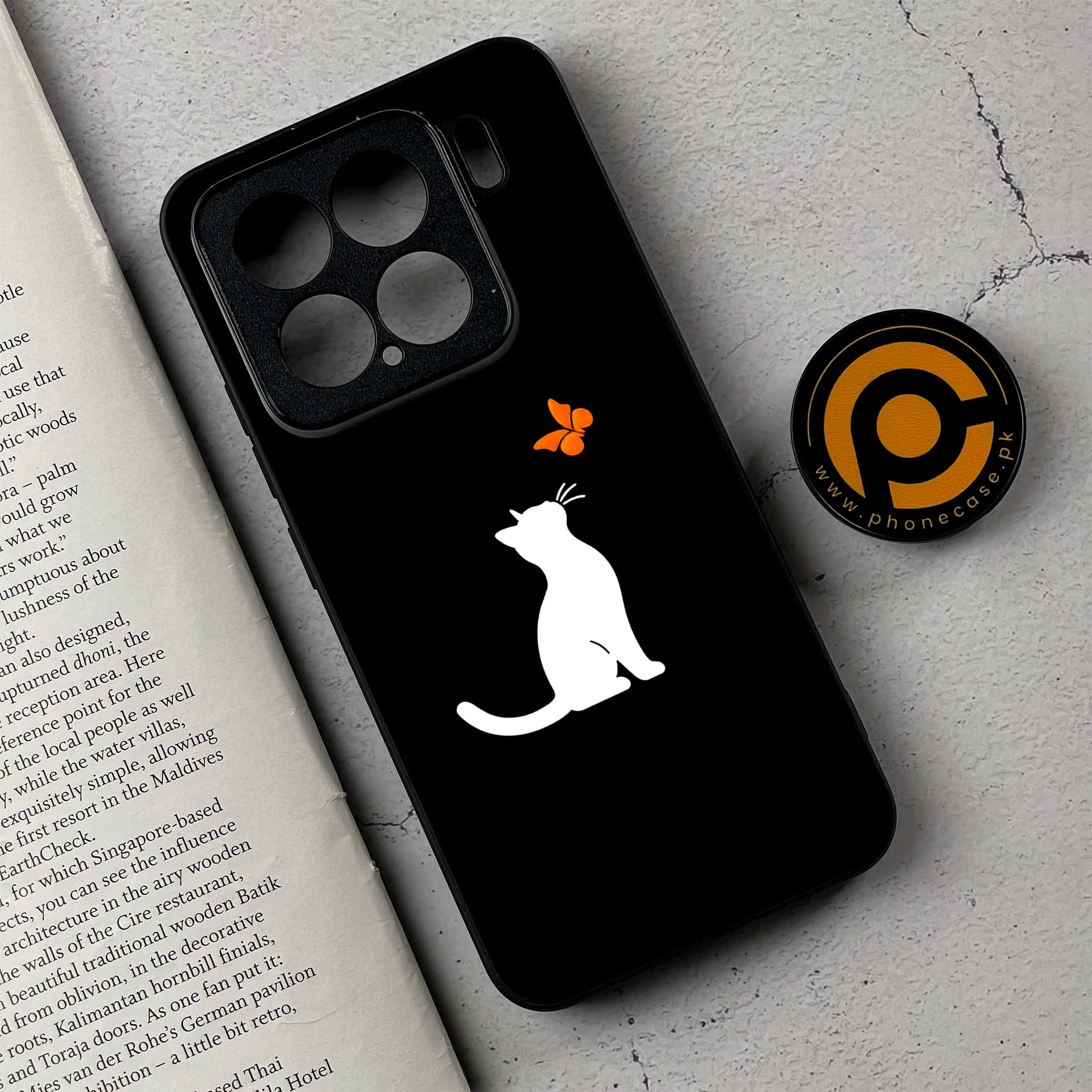 Xiaomi 15 - Minimalistic Design - Premium Metal Printed soft Bumper shock Proof Case