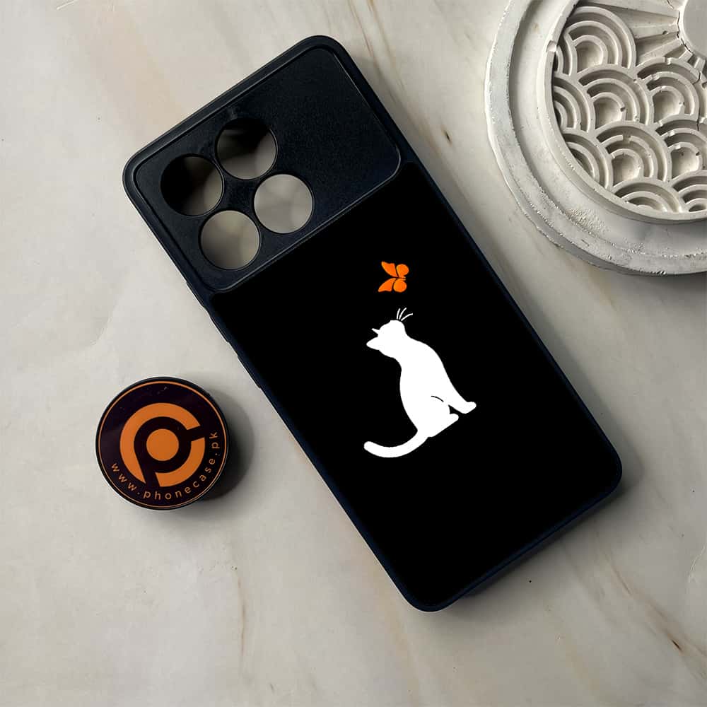 Xiaomi Poco F6 Pro - Minimalistic Design Series - Premium Metal Printed soft Bumper shock Proof Case