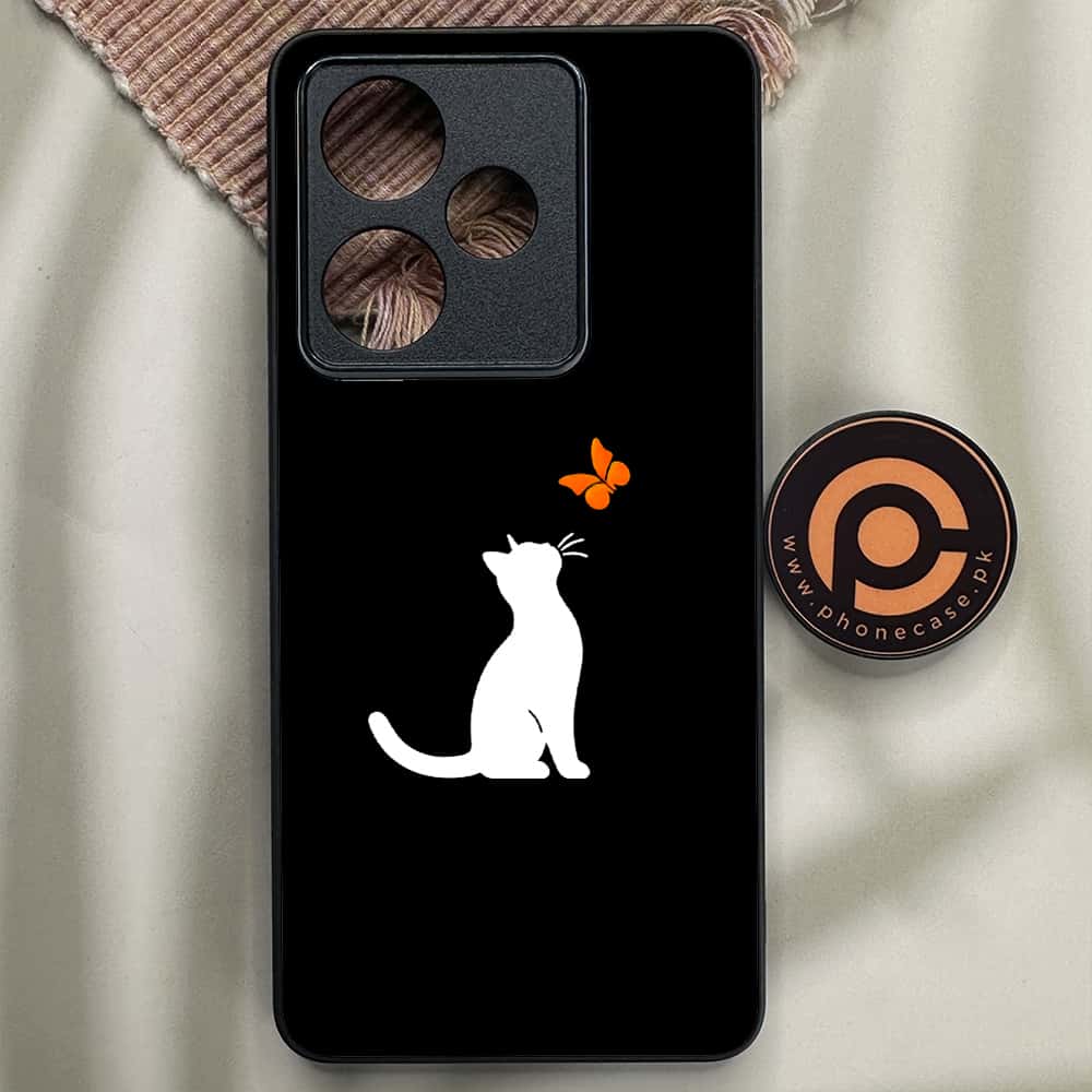 Realme GT 7 - Minimalistic Design Series - Premium Metal Printed soft Bumper shock Proof Case