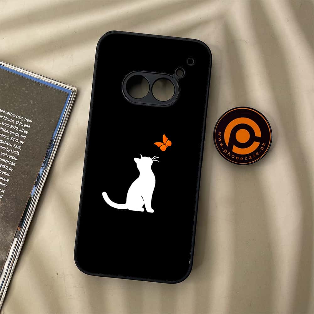 Nothing Phone (2a) - Minimalistic Design Series - Premium Metal Printed soft Bumper Shock Proof Case