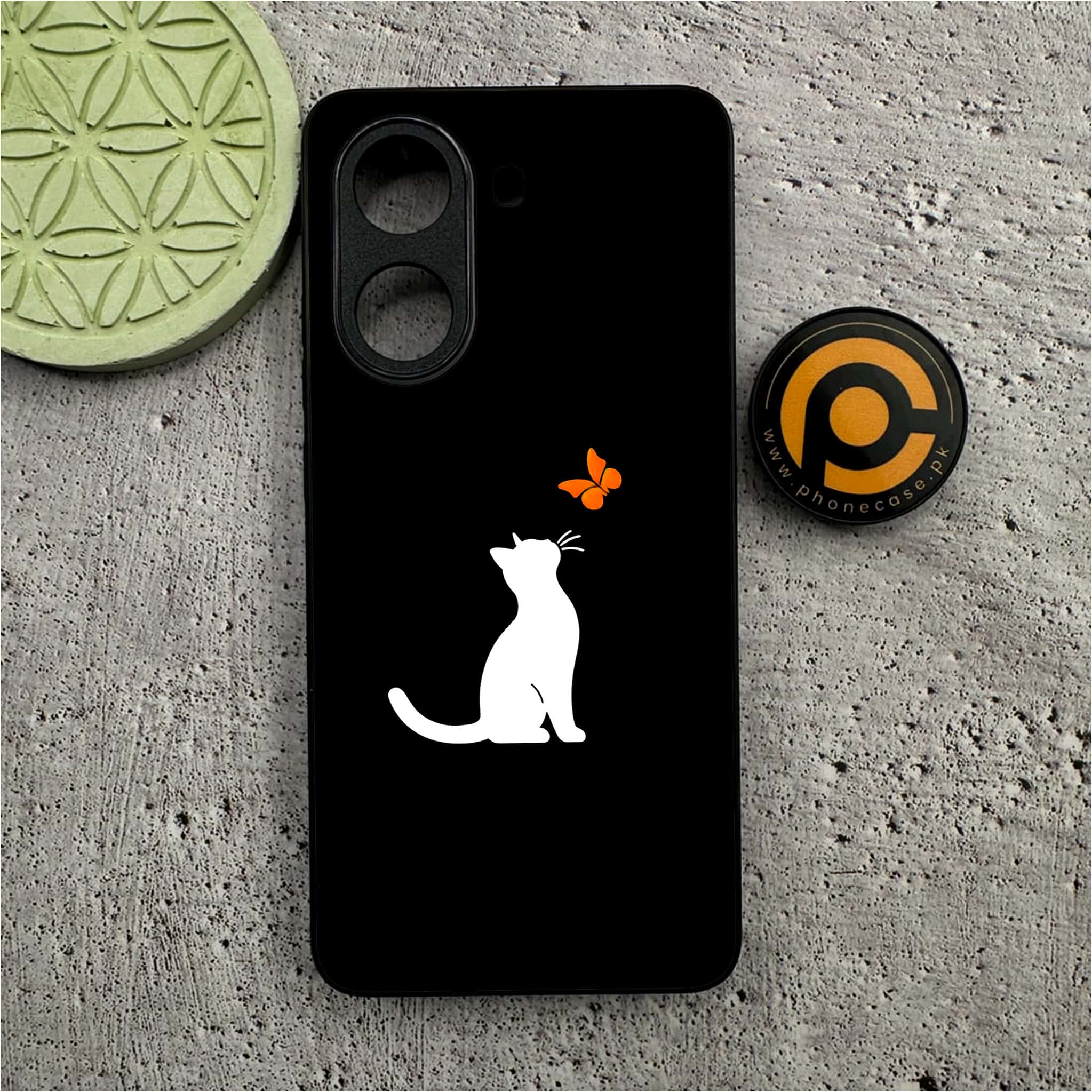 Xiaomi Poco X7 Pro 5G - Minimalistic Design Series - Premium Metal  Printed soft Bumper shock Proof Case
