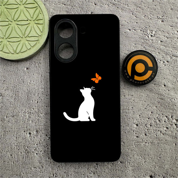 Xiaomi Poco X7 Pro 5G - Minimalistic Design Series - Premium Metal  Printed soft Bumper shock Proof Case