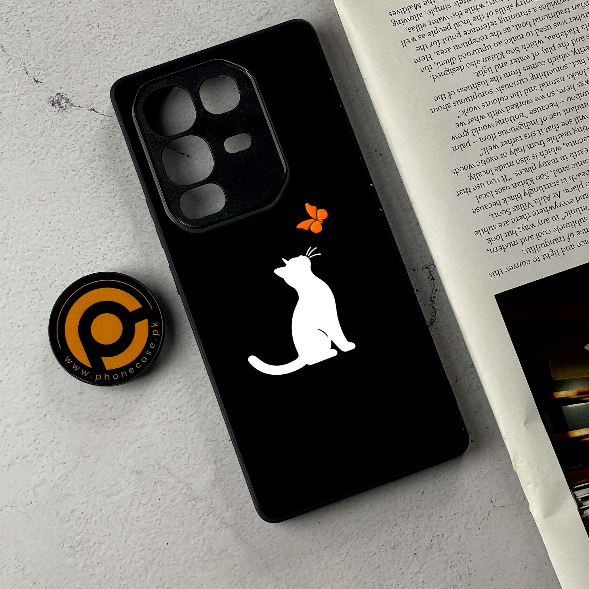 Infinix Note 50 - Minimalistic Design Series - Premium Metal Printed Soft Bumper Shockproof Case