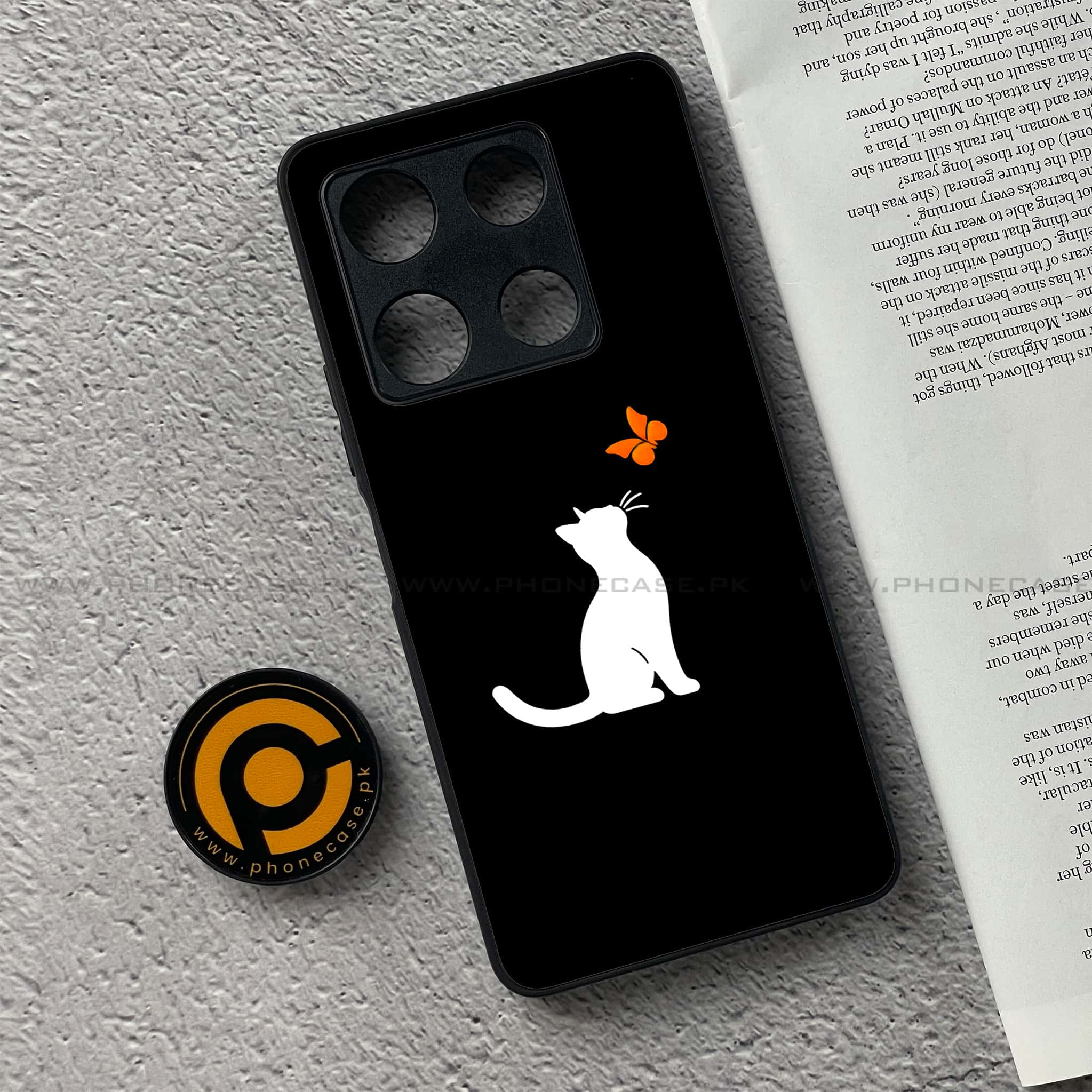 Infinix Note 30 Pro - Minimalistic Design Series - Premium Metal Printed soft Bumper shock Proof Case