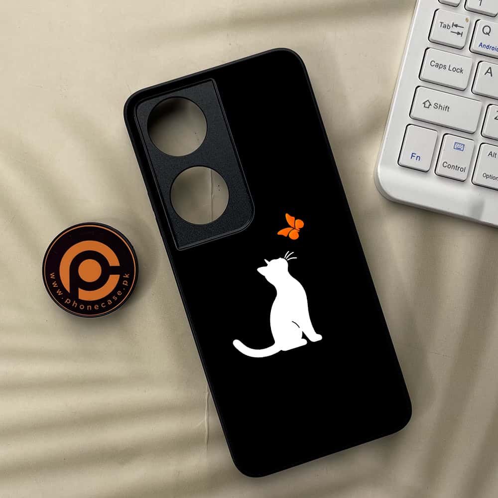 Honor X7b - Minimalistic Design Series - Premium Metal  Printed soft Bumper shock Proof Case