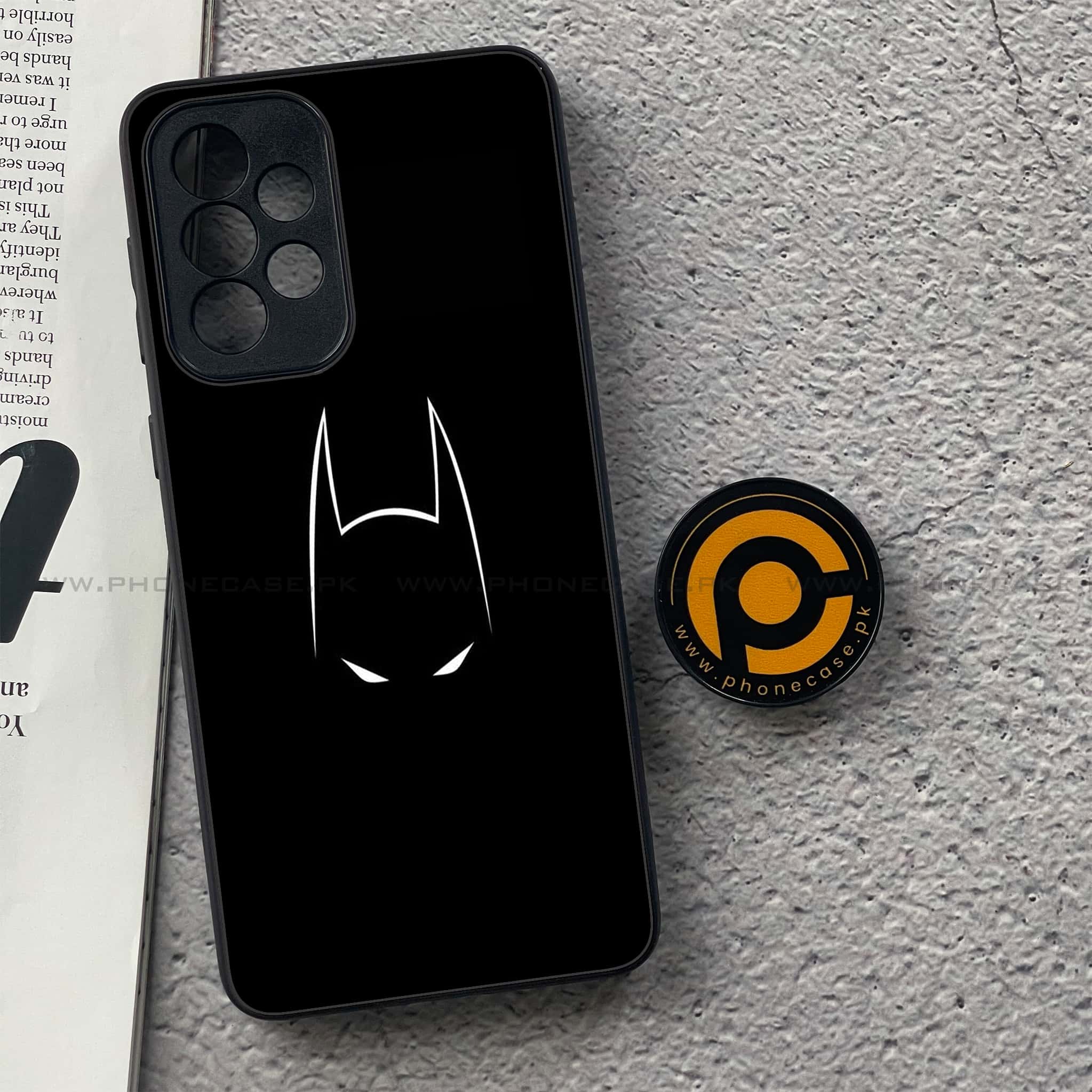 Samsung Galaxy A33- Minimalistic Design Series - Premium Printed Glass soft Bumper shock Proof Case