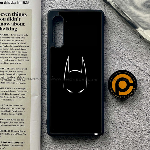 LG G9 - Minimalistic Design Series - Premium Metal Printed soft Bumper shock Proof Case