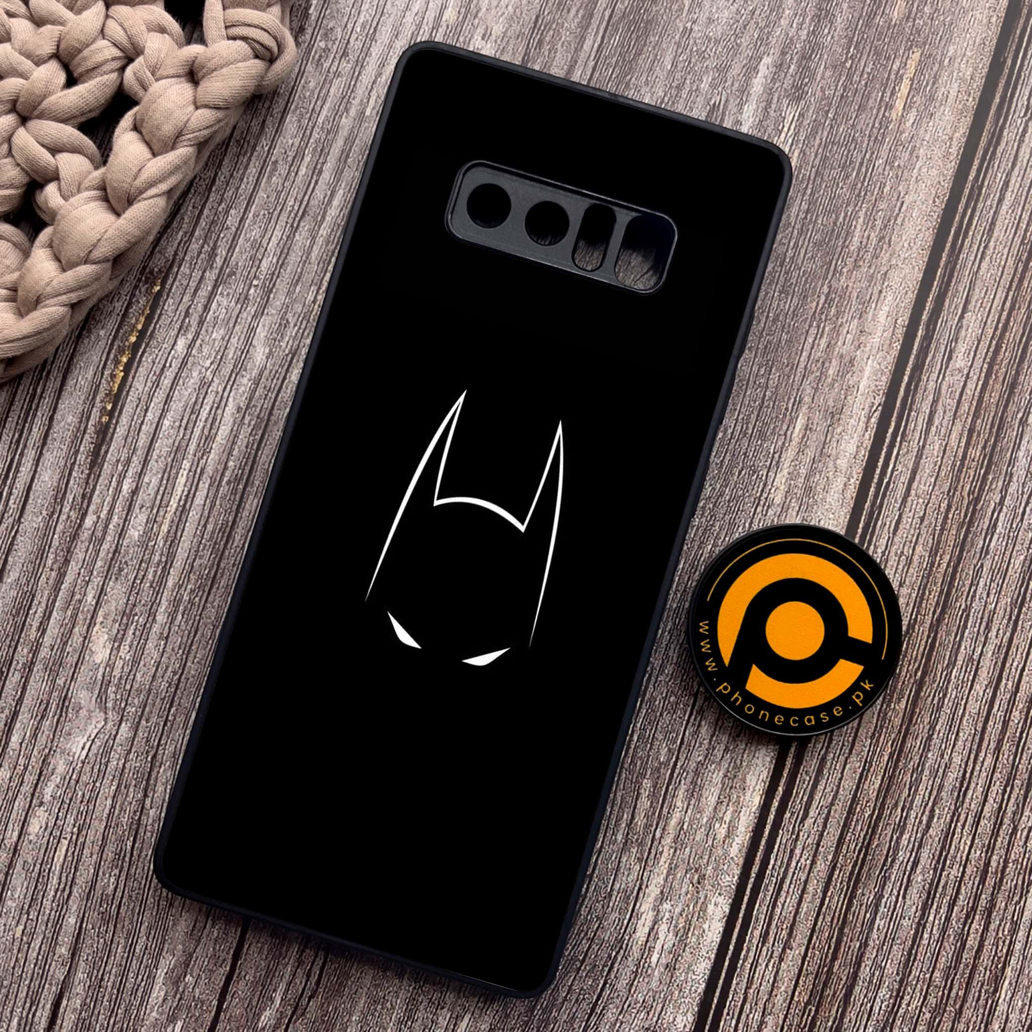 Samsung Galaxy Note 8 - Minimalistic Design Series - Premium Metal Printed soft Bumper shock Proof Case