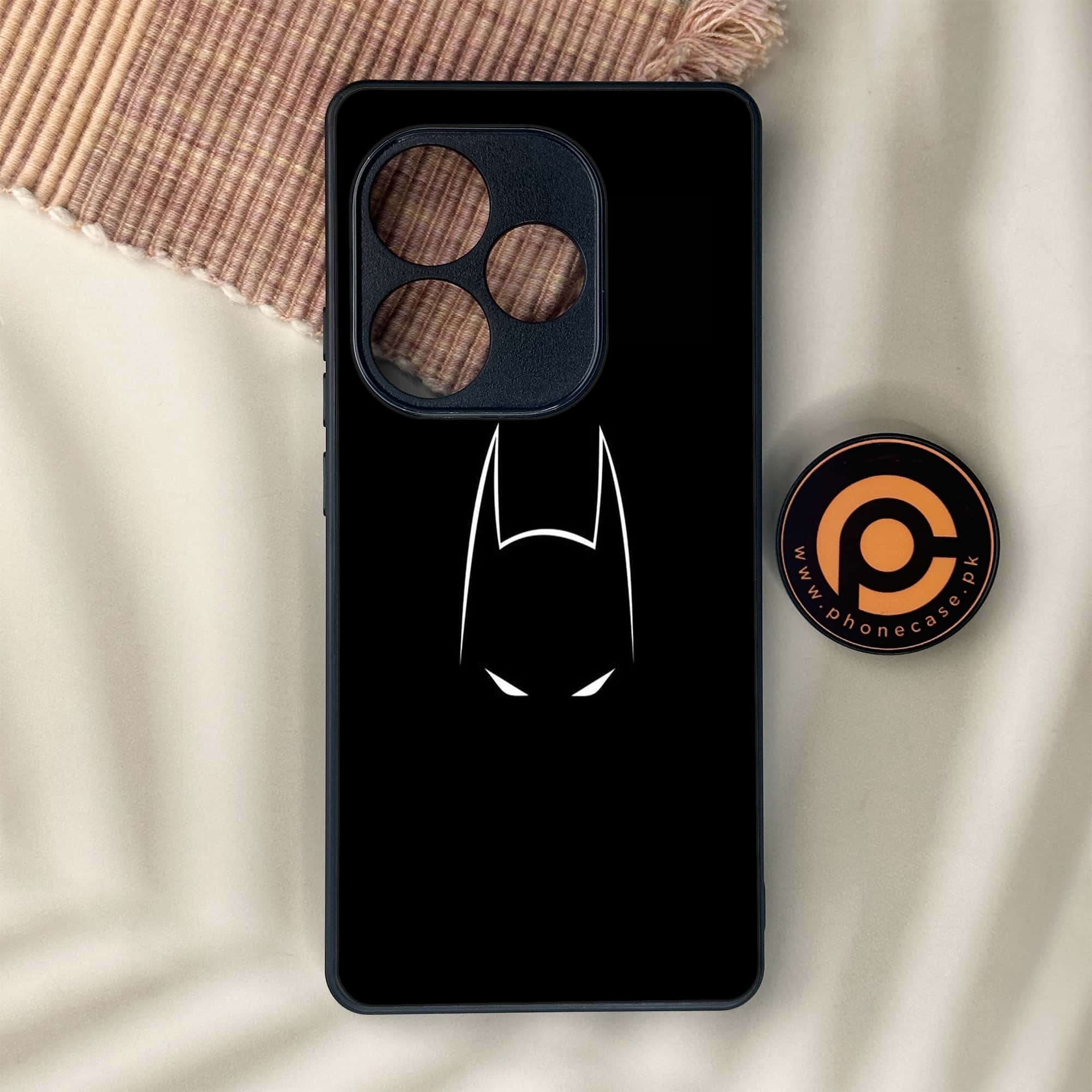 Realme GT 6 - Minimalistic Design Series - Premium Metal Printed soft Bumper shock Proof Case