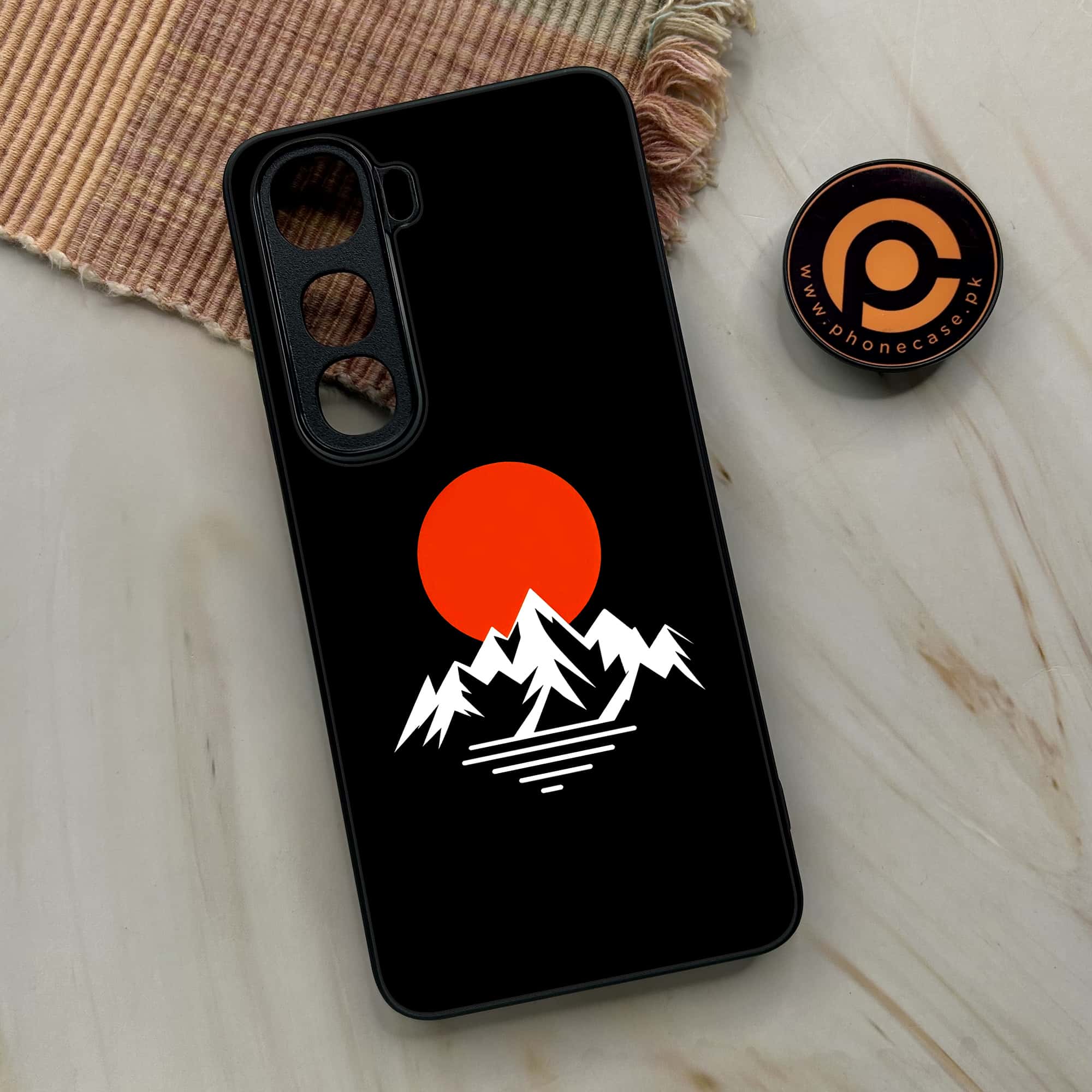 Vivo Y400 - Minimalistic Design Series - Premium Metal Printed soft Bumper shock Proof Case