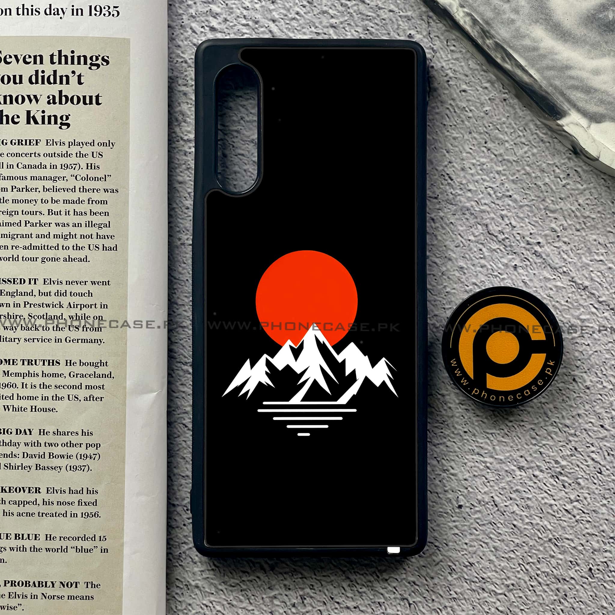 LG G9 - Minimalistic Design Series - Premium Metal Printed soft Bumper shock Proof Case