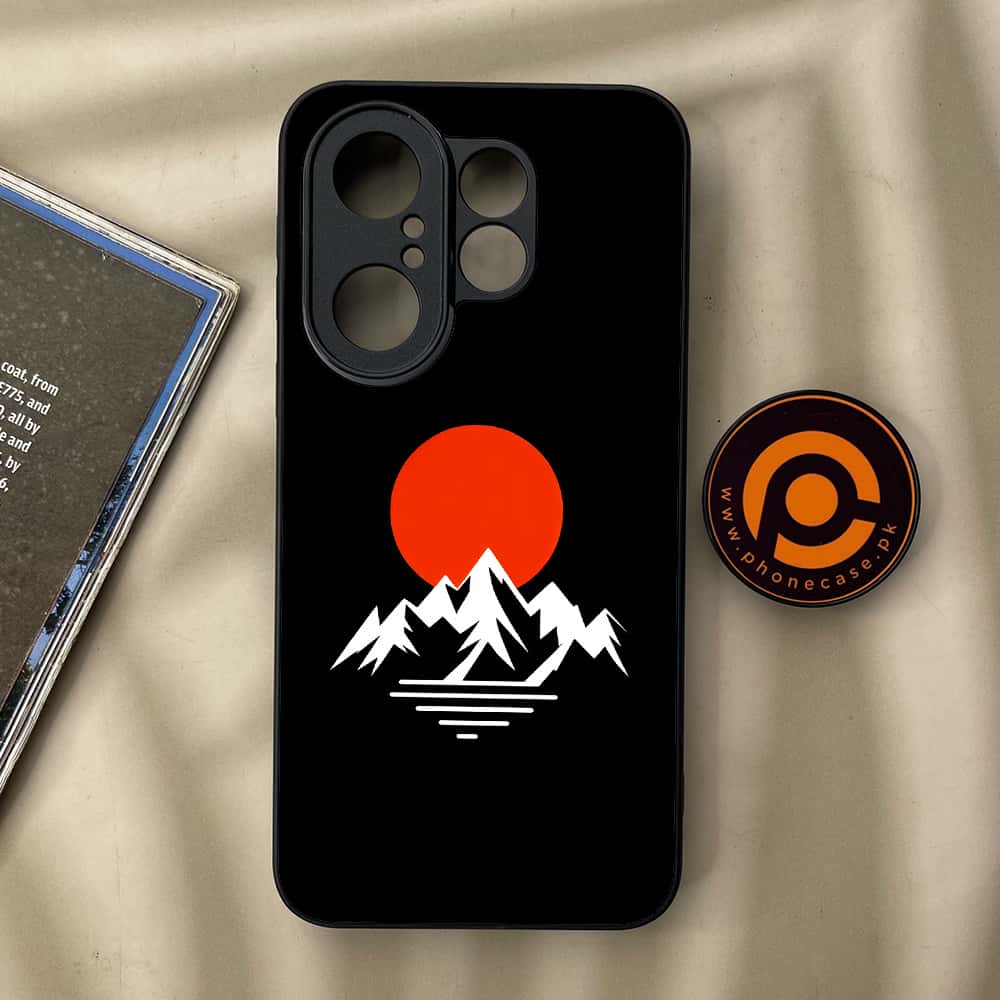 Vivo X200 FE - Minimalistic Design Series - Premium Metal Printed soft Bumper Shock Proof Case