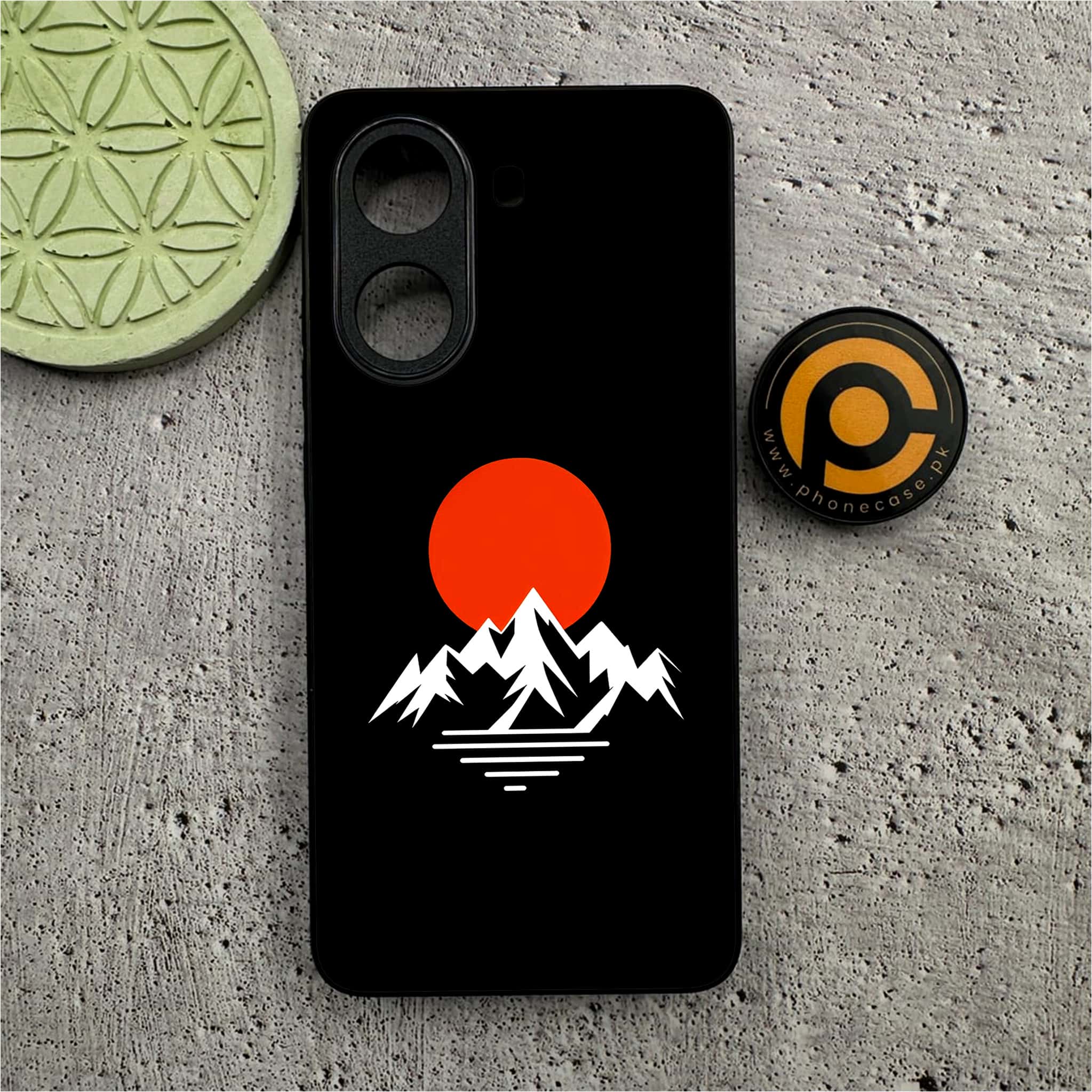 Xiaomi Poco X7 Pro 5G - Minimalistic Design Series - Premium Metal  Printed soft Bumper shock Proof Case