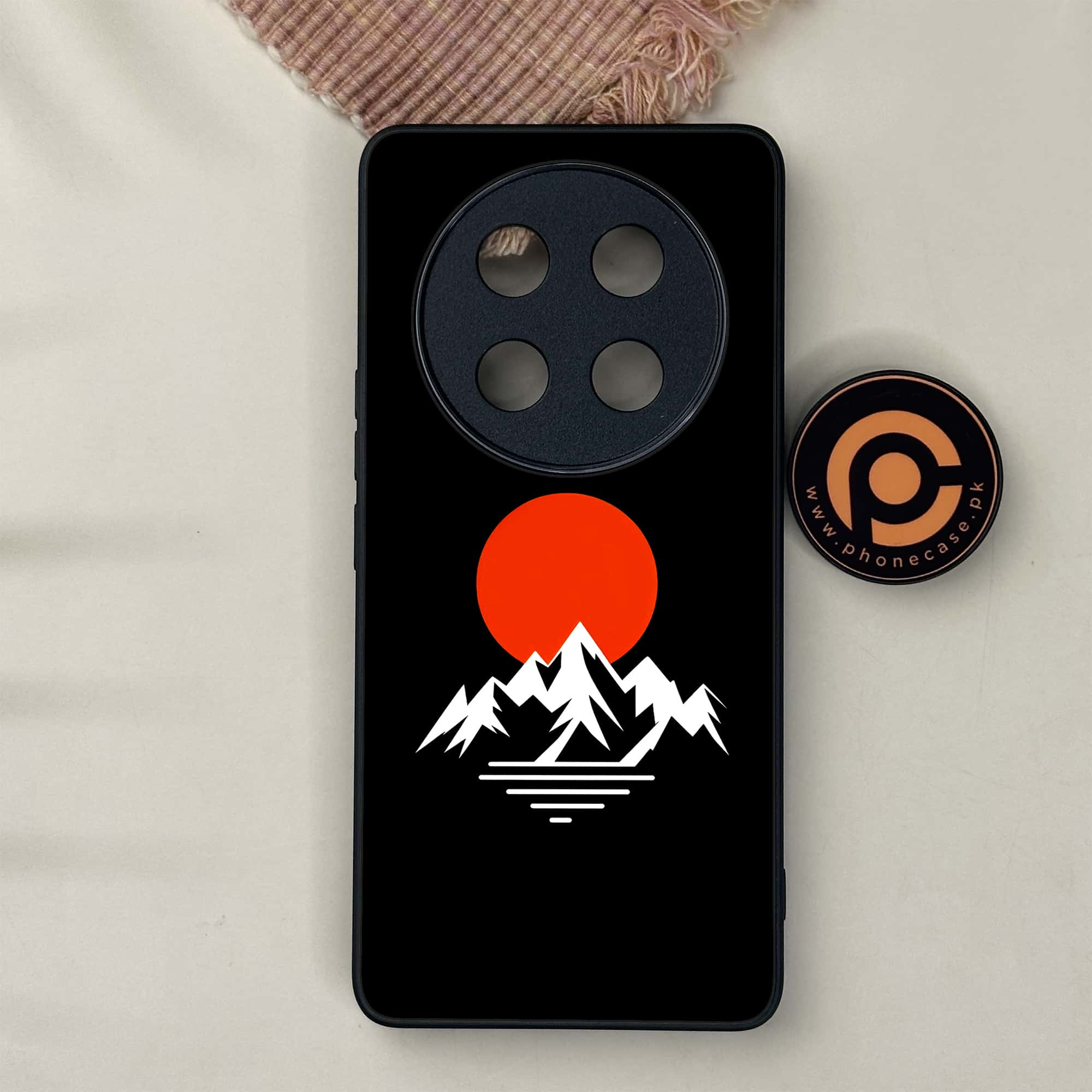 Honor X9c 5G - Minimalistic Design Series - Premium Metal Printed soft Bumper shock Proof Case