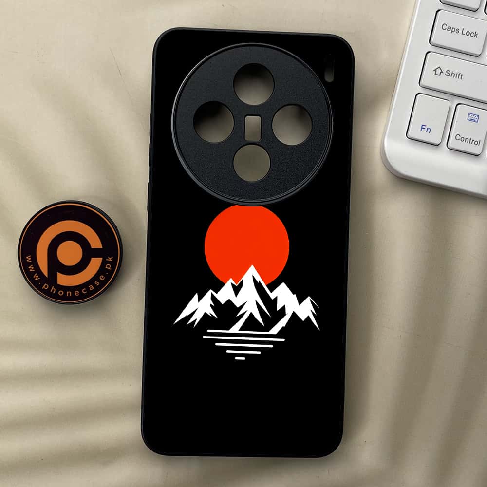 Vivo X200 - Minimalistic Design Series - Premium Metal  Printed soft Bumper shock Proof Case