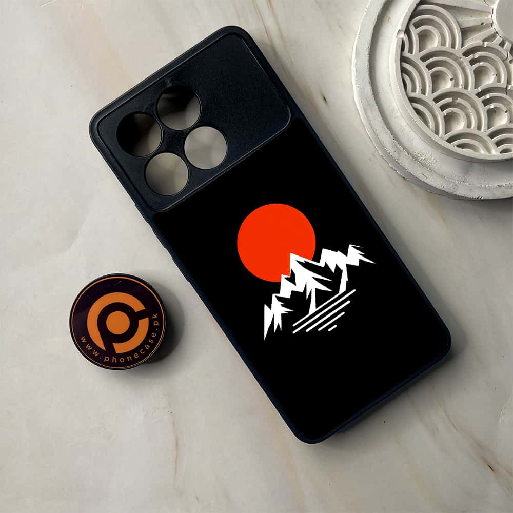 Xiaomi Poco F6 Pro - Minimalistic Design Series - Premium Metal Printed soft Bumper shock Proof Case