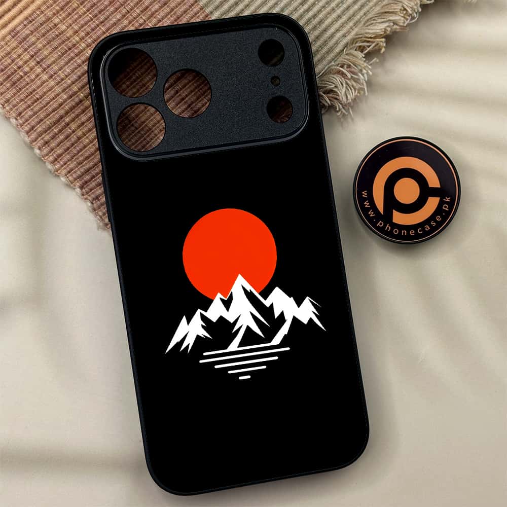 iPhone 17 Pro Max - Minimalistic Design Series - Premium Metal Printed soft Bumper shock Proof Case