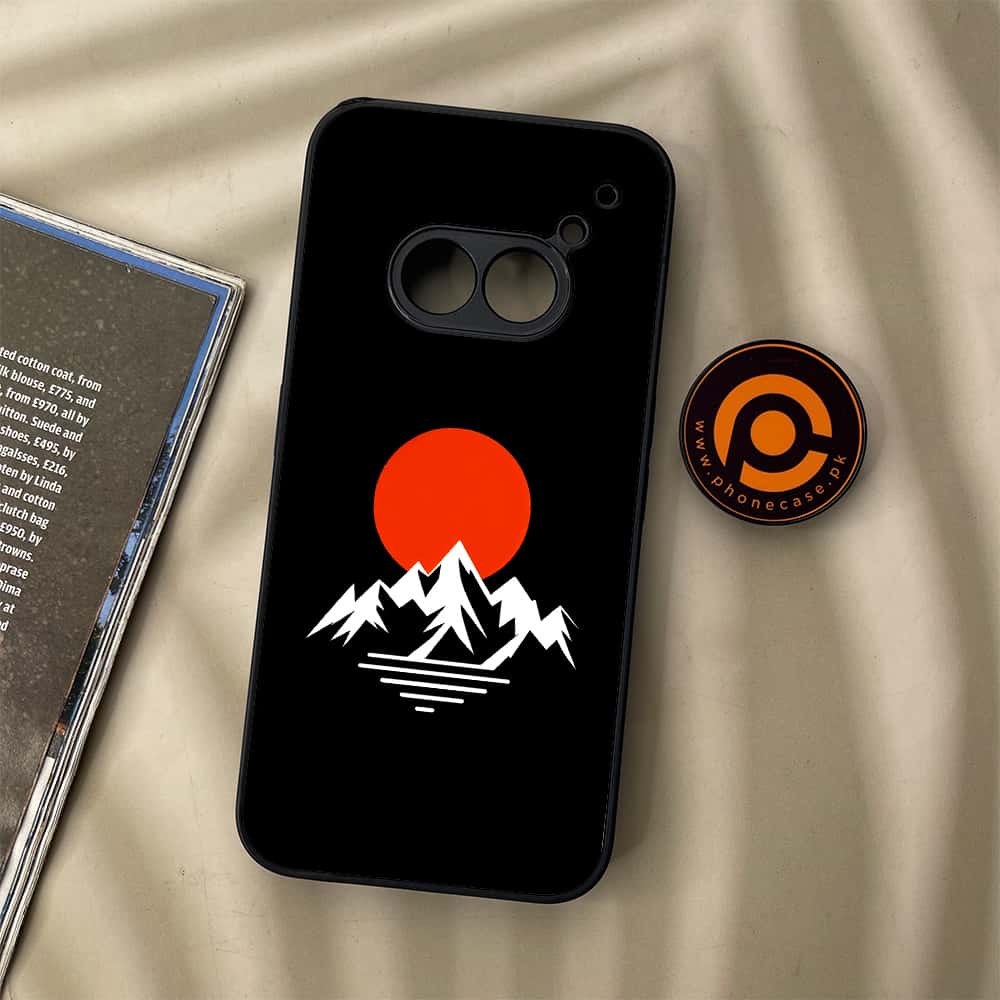Nothing Phone (2a) - Minimalistic Design Series - Premium Metal Printed soft Bumper Shock Proof Case