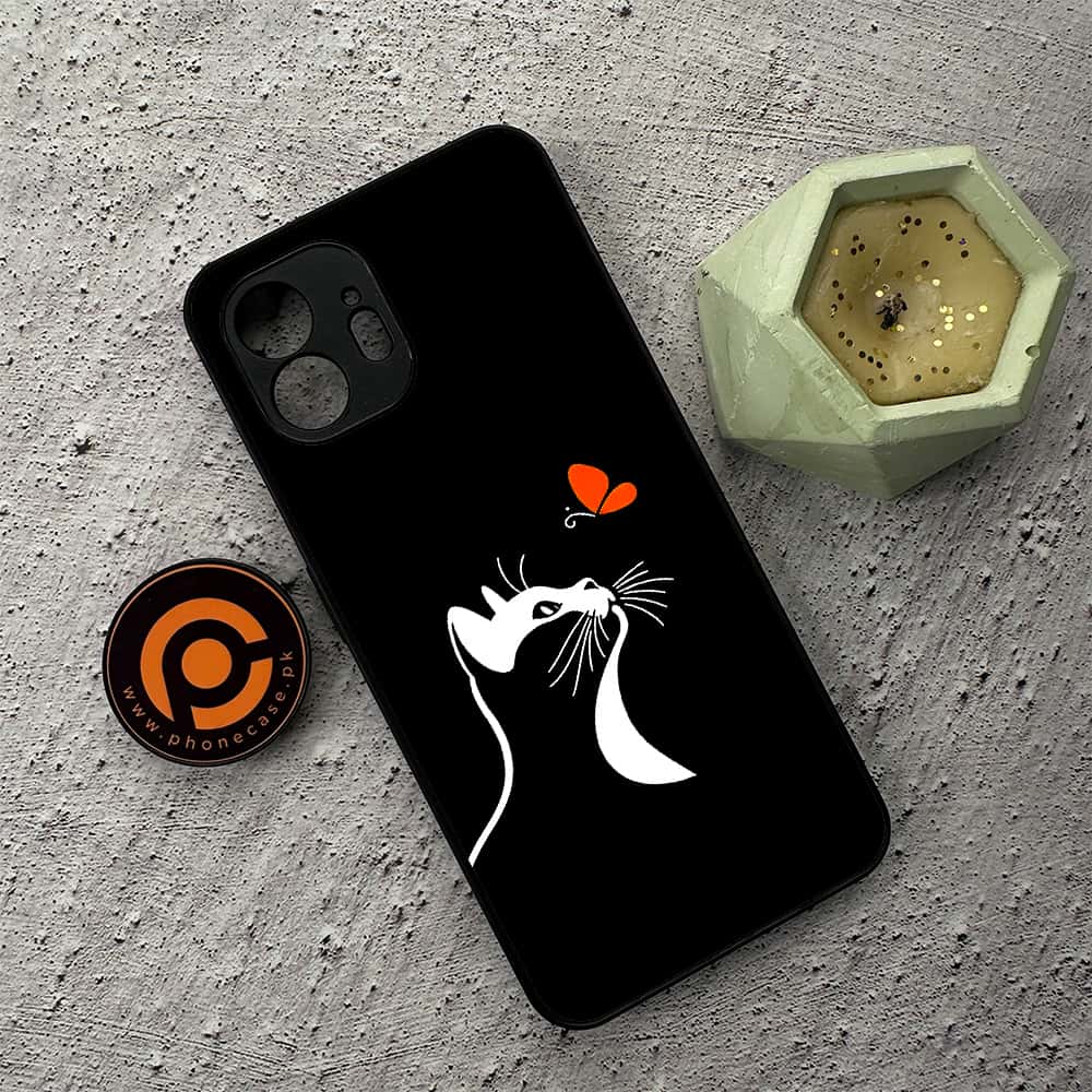 Nothing Phone 2 - Minimalistic Design Series - Premium Metal  Printed soft Bumper shock Proof Case