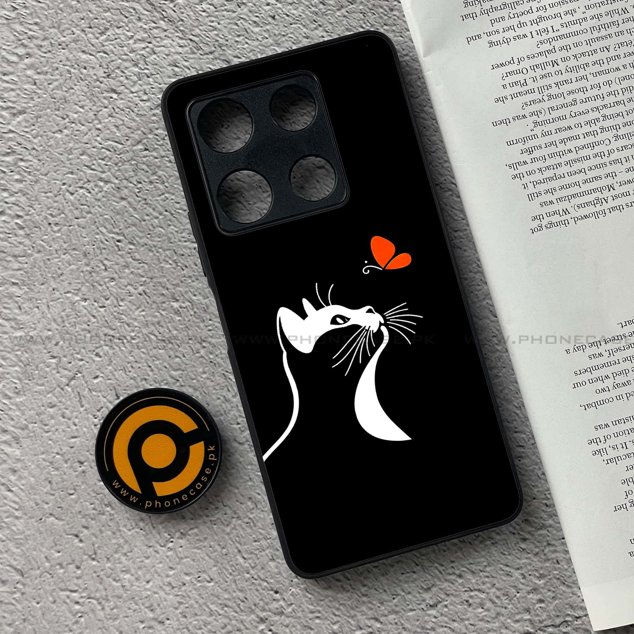 Infinix Note 30 Pro - Minimalistic Design Series - Premium Metal Printed soft Bumper shock Proof Case