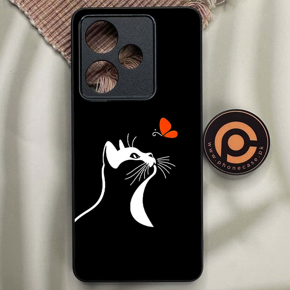 Realme GT 7 - Minimalistic Design Series - Premium Metal Printed soft Bumper shock Proof Case